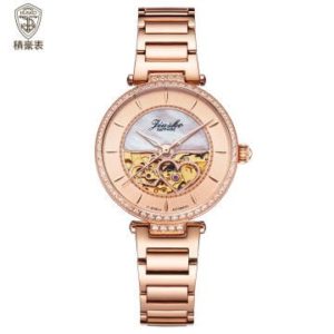 Fashion mechanical movement Watch Rose Gold
