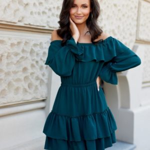 green - Daydress model 186115 Roco Fashion