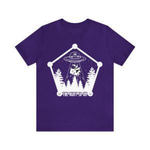 Purple - XL - The Hunt is On Unisex Cotton T-Shirt