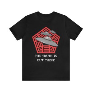 Black - 2XL - The Truth Is Out There Unisex Cotton T-Shirt