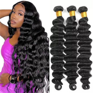 Size: 26inch - European And American Style Wig All Real Hair Weft
