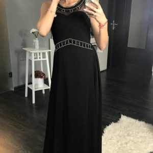 black - Long dress model 105273 YourNewStyle