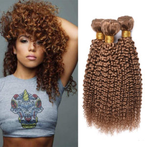 Size: 24in - kinky curly wave human hair