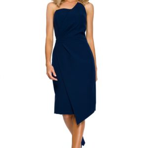 navy blue - Cocktail dress model 125333 Moe