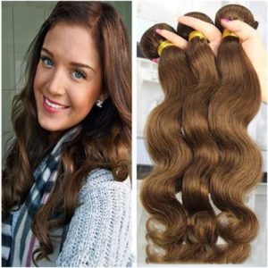 Color: Brown, Style: 20in - Human hair hood