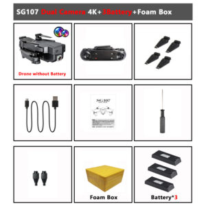 style: 4 style - 4K FPV Mini Unmanned Camera