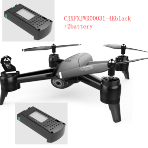 Color: 4Kblack+2battery - Aerial drone