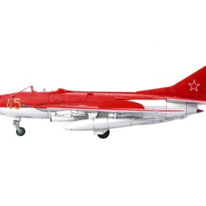 Mikoyan-Gurevich MiG-19S Farmer C Fighter Aircraft "Yellow 45" "VVS Display Team Soviet Air Force Kubinka Air Base" (1960) "Wing" Series  1/72 Diecast Model by Panzerkampf