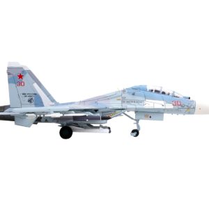Sukhoi Su-30M2 Flanker-C Fighter Aircraft #30 "Russian Air Force" "Wing" Series 1/72 Diecast Model by Panzerkampf