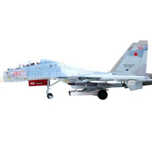 Sukhoi Su-30M2 Flanker-C Fighter Aircraft #80 "Russian Air Force" "Wing" Series 1/72 Diecast Model by Panzerkampf