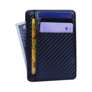 PU Leather RFID Slim Wallet