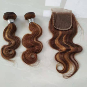 Color: 22 inches - Real Hair Weave Piano Color Hair Block Body Wave Human Hair Bundle