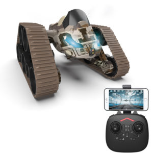 Color: QY66C - Cross-Border New Product Drone, Tank And Plane Two-In-One Deformed 2.4G Four-Axis Aerial Camera