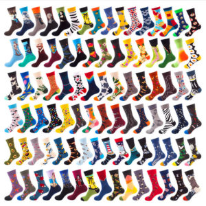 Color: 24pairs random - European and American street trend socks skateboard