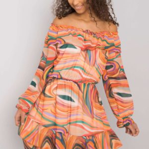 orange - Daydress model 169534 Italy Moda
