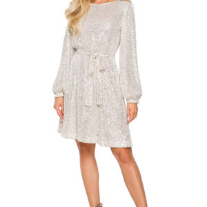 beige - Evening dress model 172405 Moe
