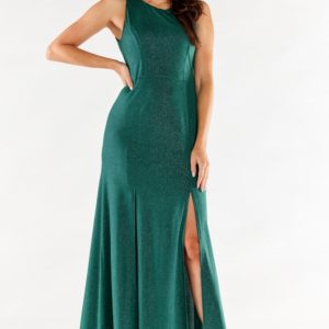 Awama Long Dress Elegant - Green