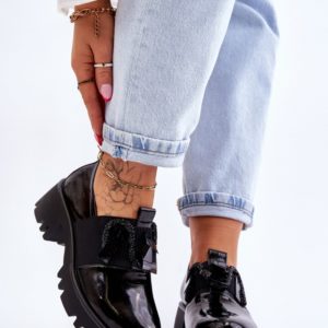 black - Heeled low shoes model 177453 Step in style