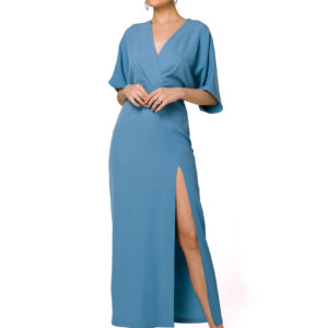 Makover Evening Dress - Blue