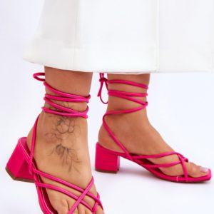 Strappy Sandals Step in Style - Pink