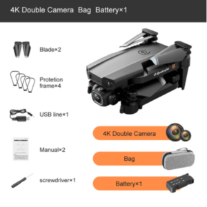 style: Set 7 - LSRC-XT6 dual-lens aerial fixed-height quadcopter