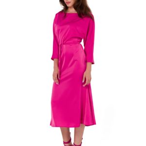 Makover Evening Dress Comfortable - Pink