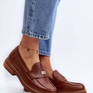 brown - Mocassin model 192892 Step in style