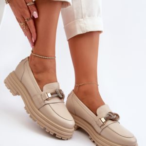 beige - Mocassin model 195258 Step in style