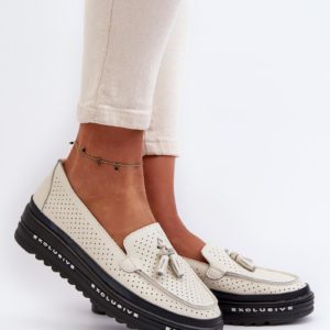 beige - Mocassin model 196414 Step in style