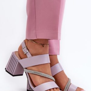 violet - Heel sandals model 196644 Step in style