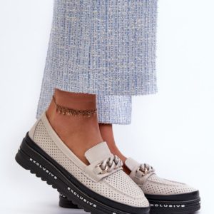 beige - Mocassin model 197157 Step in style
