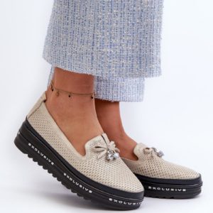 yellow - Mocassin model 197163 Step in style