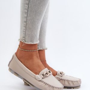 beige - Mocassin model 197608 Step in style