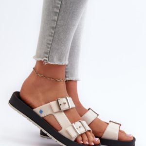beige - Flip-flops model 197654 Step in style