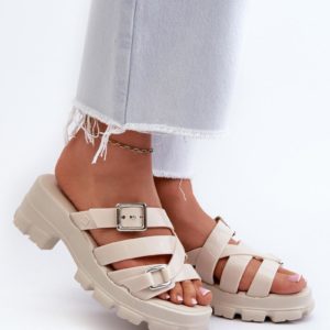 beige - Flip-flops model 197668 Step in style