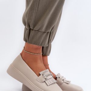 beige - Mocassin model 197816 Step in style