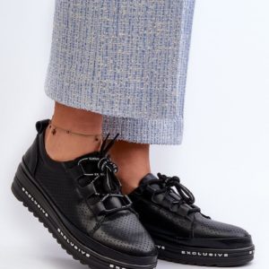 black - Low Shoes model 198008 Step in style