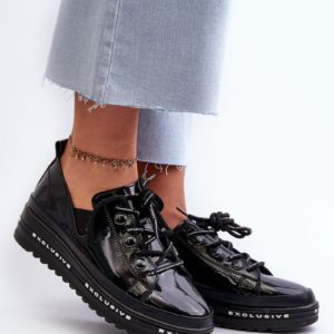 black - Low Shoes model 198010 Step in style