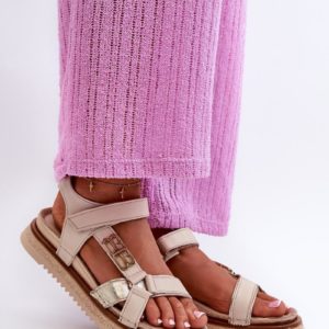 beige - Sandals model 198126 Step in style
