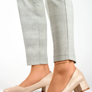beige - Block heel pumps model 198827 PRIMO
