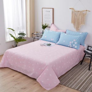Color: Bed sheetI, Size: 240x265 - Twill semi-reactive printed bedding sheets