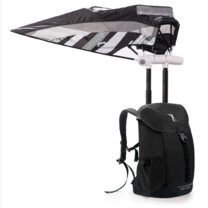 Color: Black umbrella30L - Umbrella Backpack Smart Shoulder Bag with Sunshade Large-capacity Outdoor Bag Smart Bag Bluetooth Speaker Bag