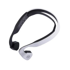 Color: Black - Bone-conducting bluetooth headsets for outdoor sports with rear hanging mic