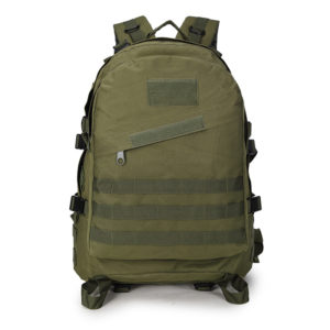 Color: Army Green - Camouflage camouflage multi function double shoulder bag waterproof Oxford cloth mountaineering bag 3D tactical movement outdoor Bag Backpack