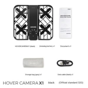 Color: X1 Black - Hafu Flight Camera Following Drone