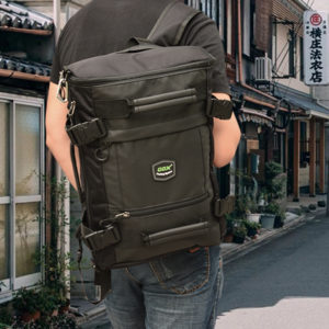 GOX 15.6 inch business backpack, fashionable men's backpack, large capacity multifunctional Backpack Bag