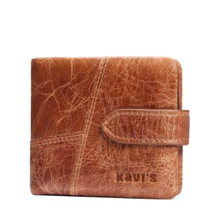Brown RFID Leather Women's Wallet (S)