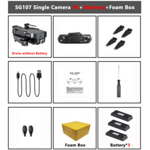 style: 2 style - 4K FPV Mini Unmanned Camera