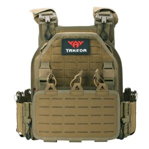Color: Mud color - Tactical Vest Outdoor Training Waterproof And Wear-resistant
