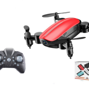 Color: Red1, Model: Fixed version - Teeggi T10 Mini Drone With Camera Foldable WiFi FPV RC Quadcopter Headless Mode Altitude Hold VS S9 Micro Pocket Selfie Dron